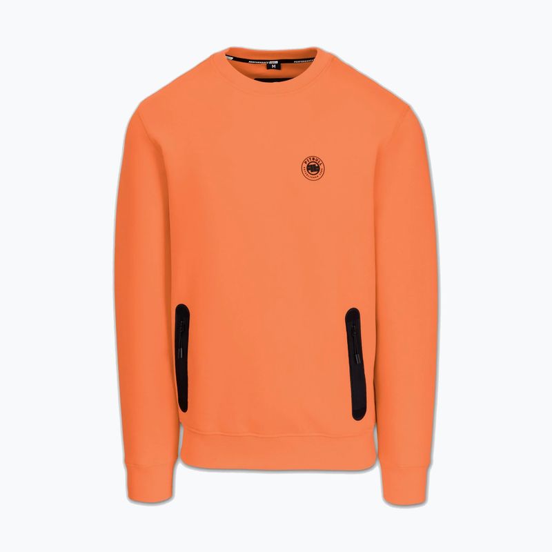 Bluza męska Pitbull Dogwood Crewneck Sweatshirt fluo orange 4