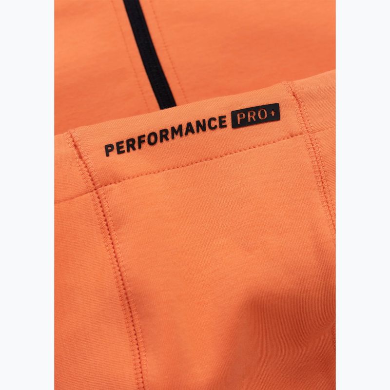 Bluza męska Pitbull Dogwood Hooded Zip Sweatshirt fluo orange 8