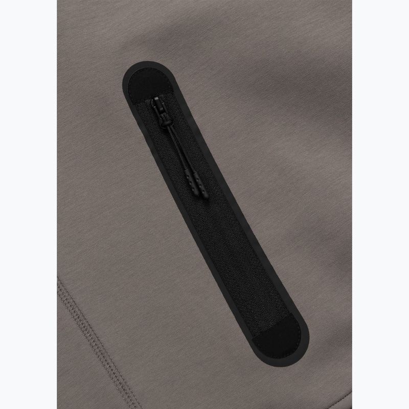 Bluza męska Pitbull Dogwood Hooded Zip Sweatshirt taupe 8