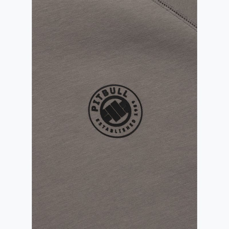 Bluza męska Pitbull Dogwood Hooded Zip Sweatshirt taupe 9