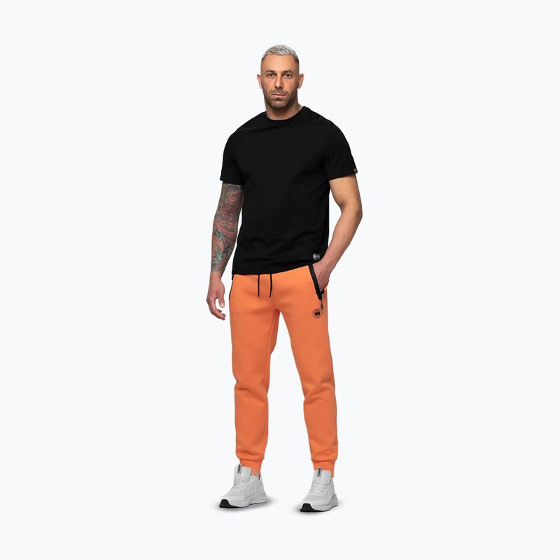 Spodnie męskie Pitbull Dogwood Track fluo orange 4