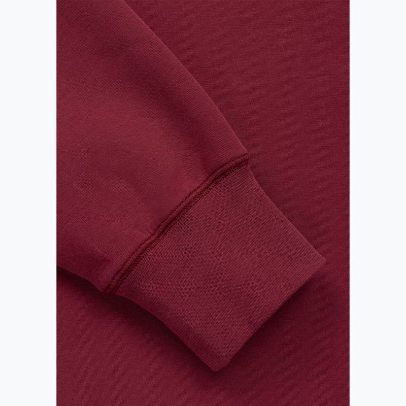 Bluza męska Pitbull Sampson Crewneck Sweatshirt burgundy 8