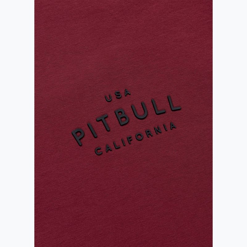 Bluza męska Pitbull Sampson Crewneck Sweatshirt burgundy 9