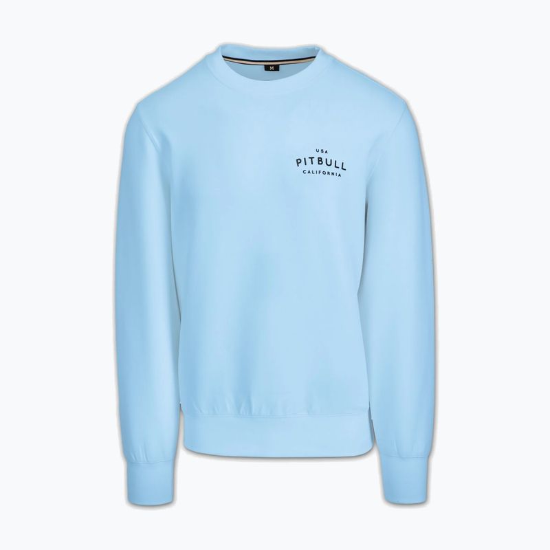 Bluza męska Pitbull Sampson Crewneck Sweatshirt sky blue 4
