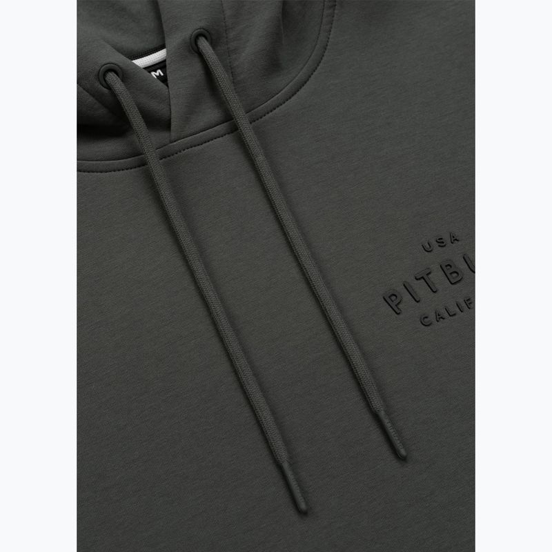 Bluza męska Pitbull Sampson Hooded Sweatshirt grey/green 7