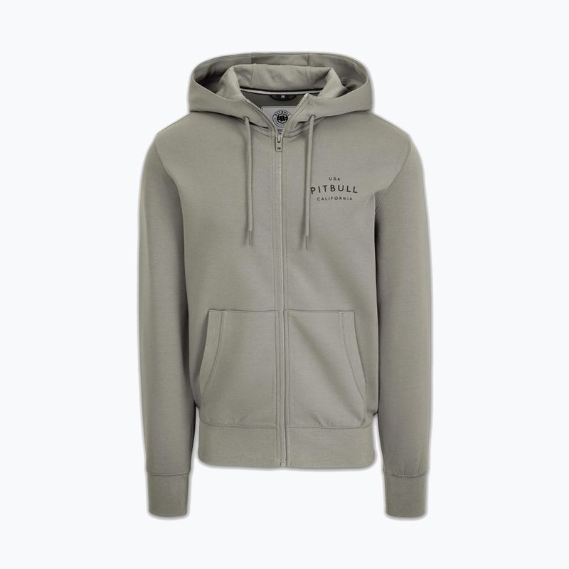 Bluza męska Pitbull Sampson Hooded Zip Sweatshirt grey/harbour 5