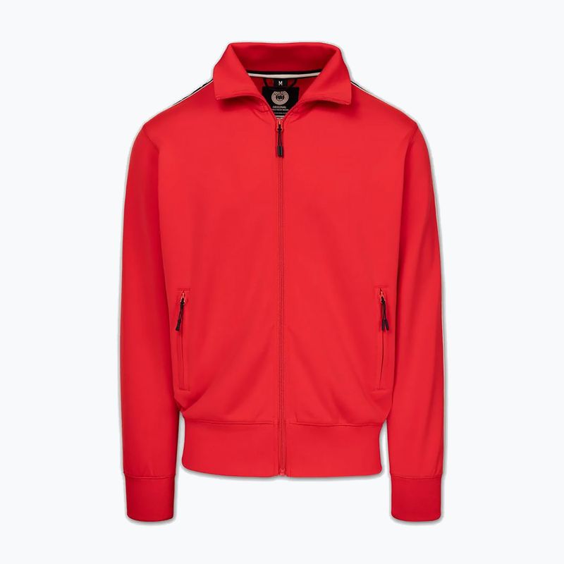 Bluza męska Pitbull Track Jacket Powers fluo/red 3