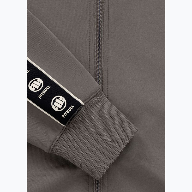 Bluza męska Pitbull Track Jacket Powers taupe 8