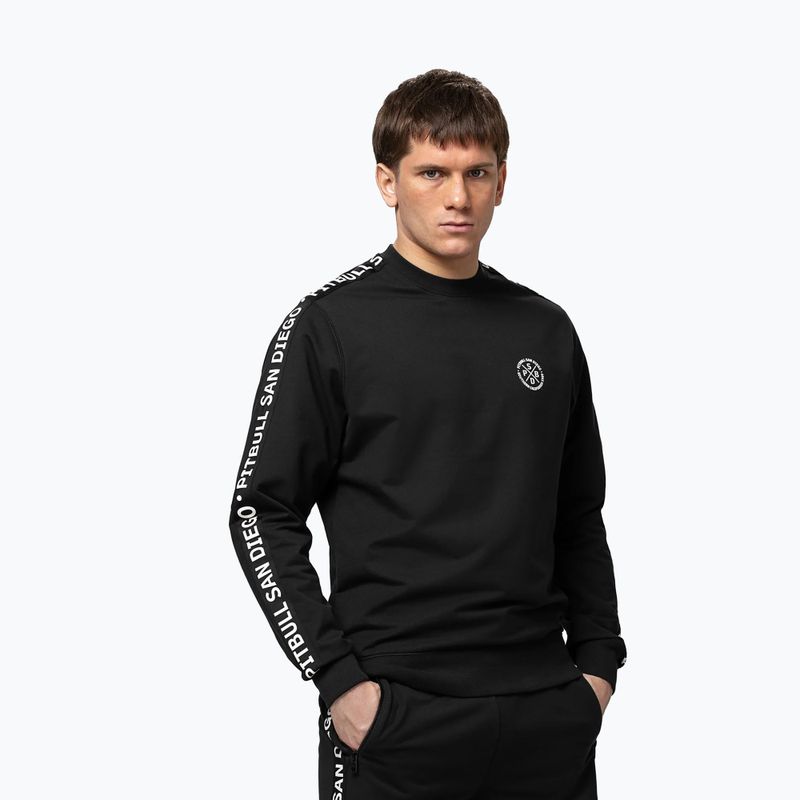 Bluza męska Pitbull Tape Parker Crewneck black 4