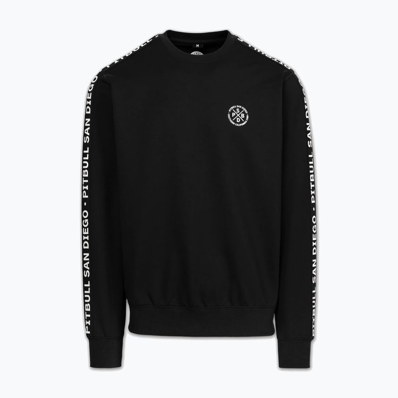 Bluza męska Pitbull Tape Parker Crewneck black 5