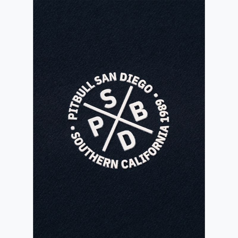 Bluza męska Pitbull Tape Parker Crewneck dark navy 9