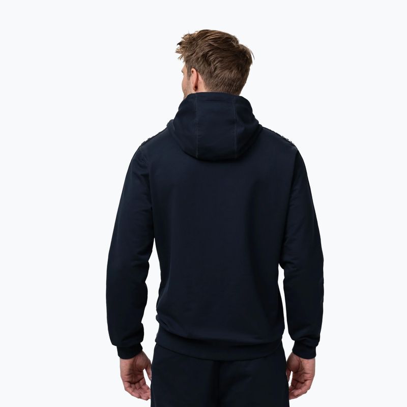 Bluza męska Pitbull Tape Parker Hooded dark navy 3