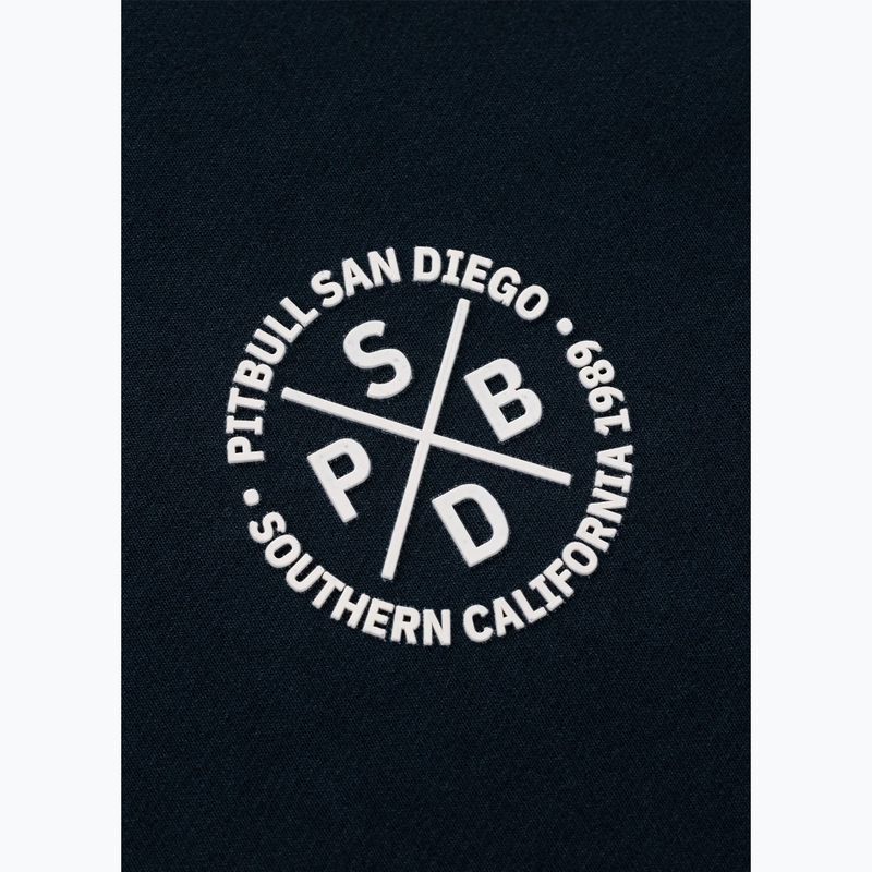 Bluza męska Pitbull Tape Parker Hooded dark navy 10