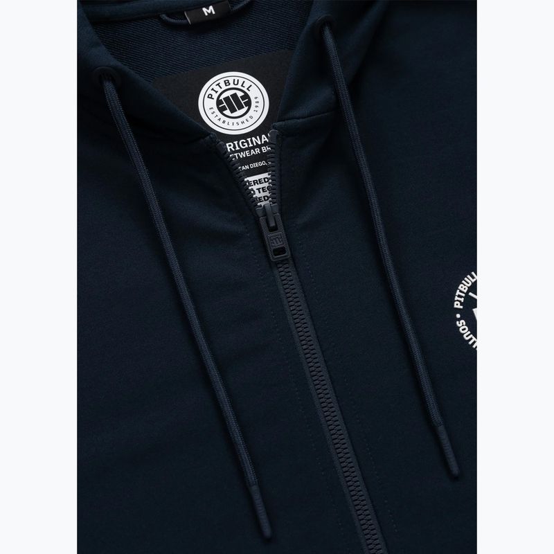 Bluza męska Pitbull Tape Parker Hooded Zip dark navy 7