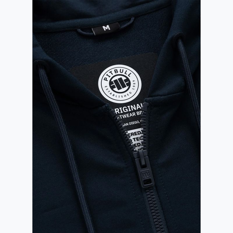 Bluza męska Pitbull Tape Parker Hooded Zip dark navy 8