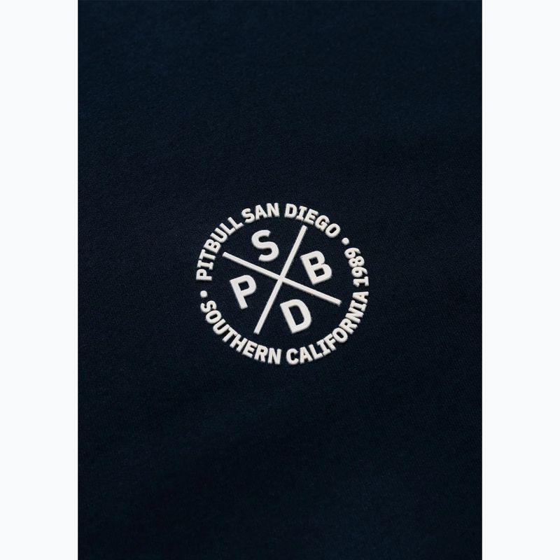 Bluza męska Pitbull Tape Parker Hooded Zip dark navy 12