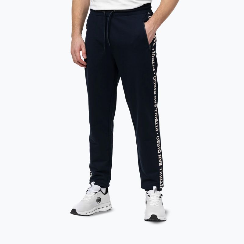 Spodnie męskie Pitbull Tape Parker Jogging dark navy 4
