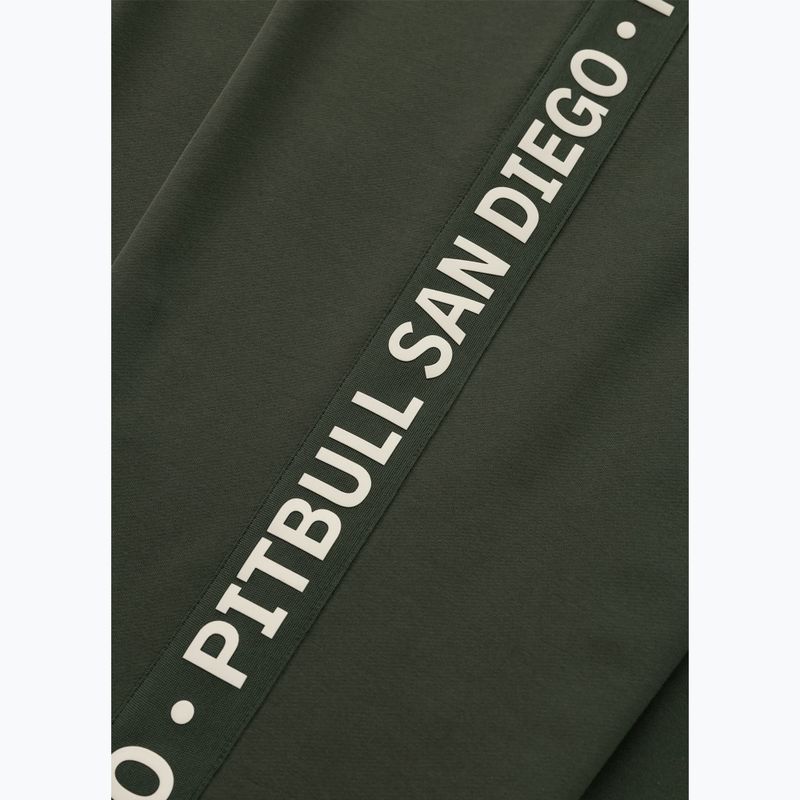 Spodnie męskie Pitbull Tape Parker Jogging old green 7