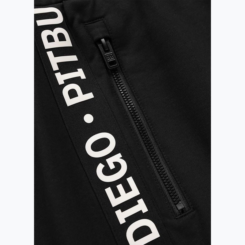 Spodenki męskie Pitbull Tape Parker black 9