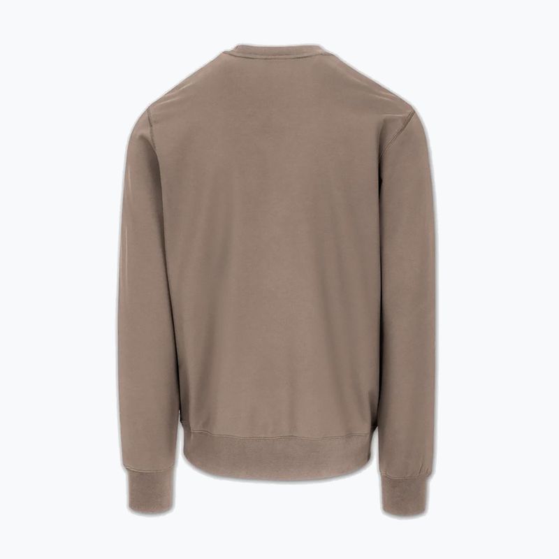 Bluza męska Pitbull Nugget Small Logo Crewneck brown savana 6