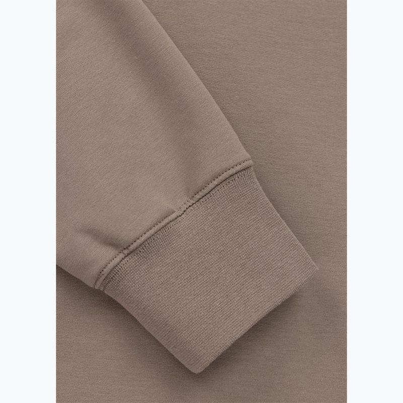 Bluza męska Pitbull Nugget Small Logo Crewneck brown savana 8