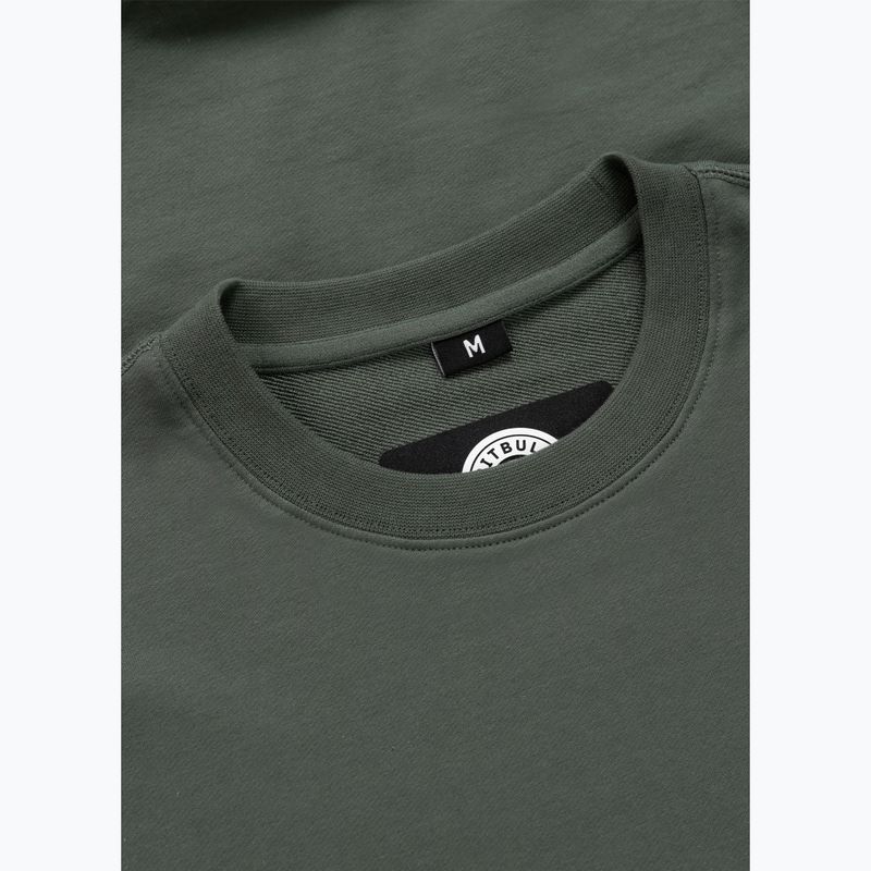 Bluza męska Pitbull Nugget Small Logo Crewneck sage green 6