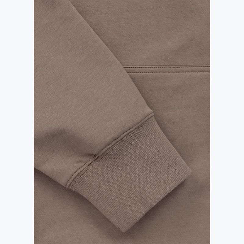 Bluza męska Pitbull Nugget Small Logo Hooded brown savana 8