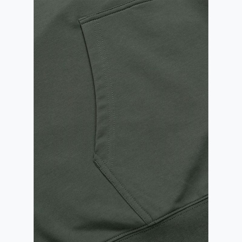 Bluza męska Pitbull Nugget Small Logo Hooded sage green 8