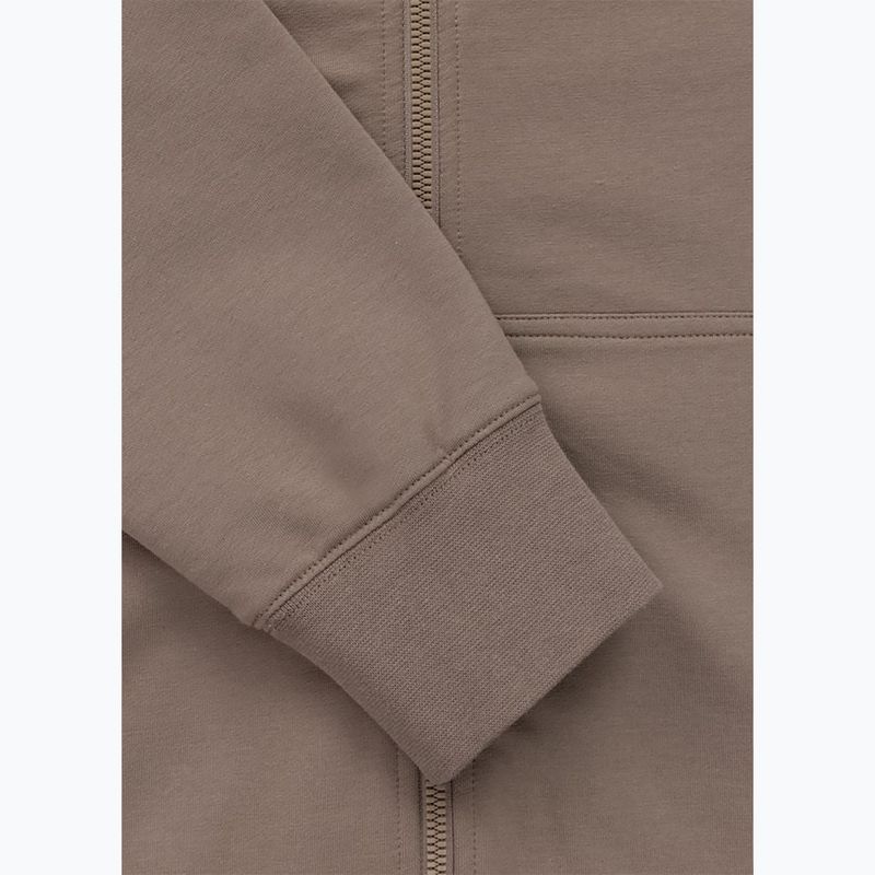 Bluza męska Pitbull Nugget Small Logo Hooded Zip brown savana 8