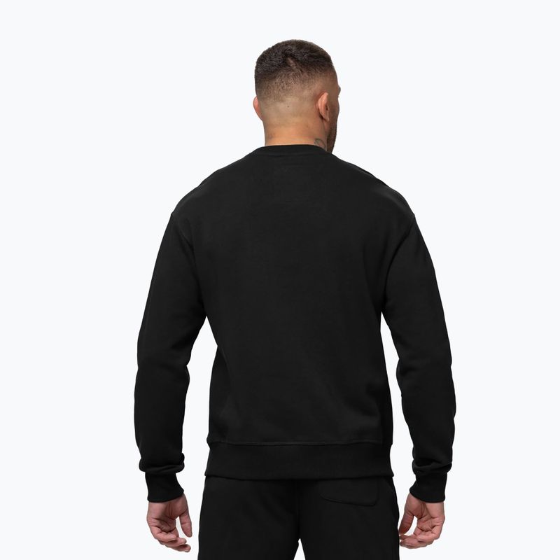 Bluza męska Pitbull Badger Crewneck black 3