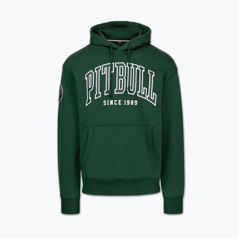 Bluza męska Pitbull Badger Hooded hunter green 3