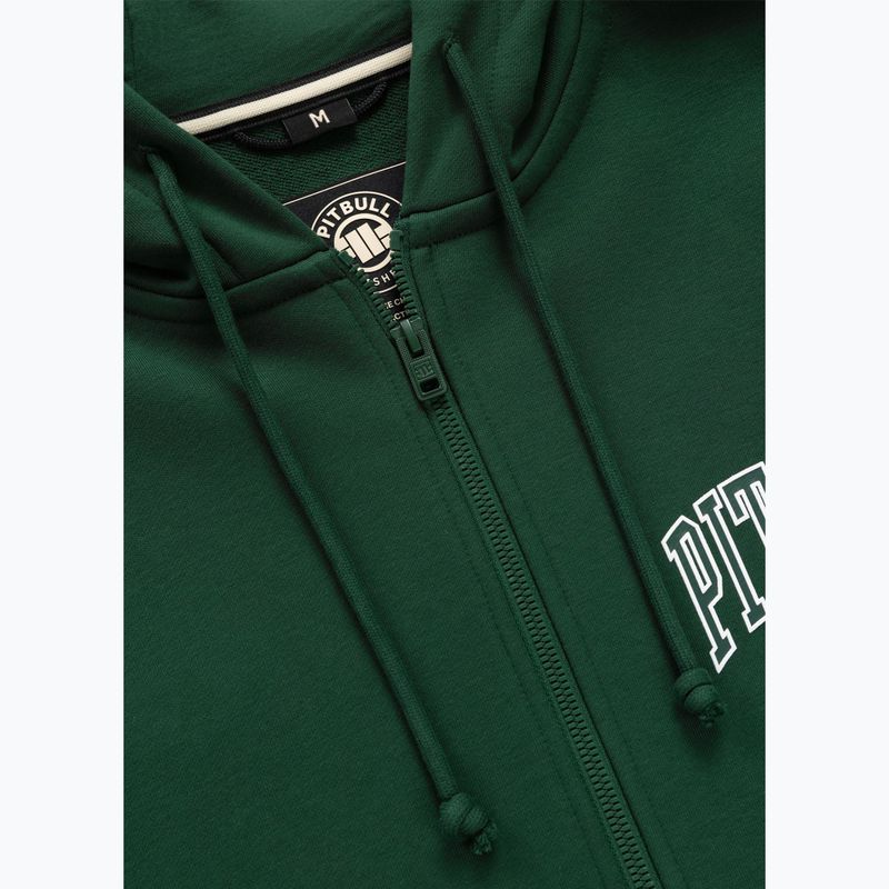Bluza męska Pitbull Badger Hooded Zip hunter/green 7
