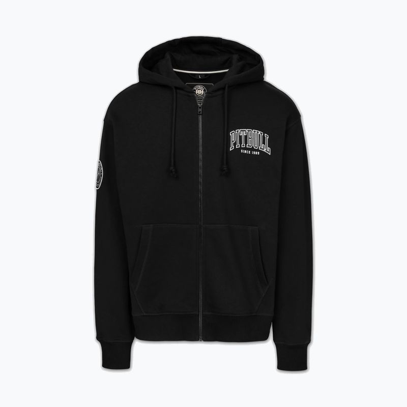 Bluza męska Pitbull Badger Hooded Zip black 5