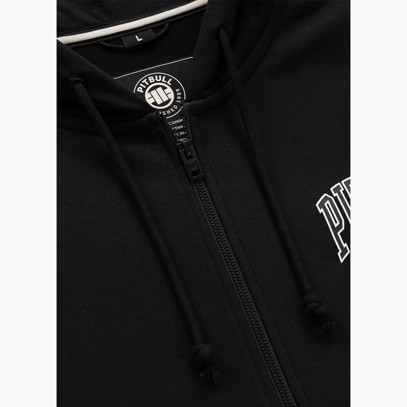 Bluza męska Pitbull Badger Hooded Zip black 7