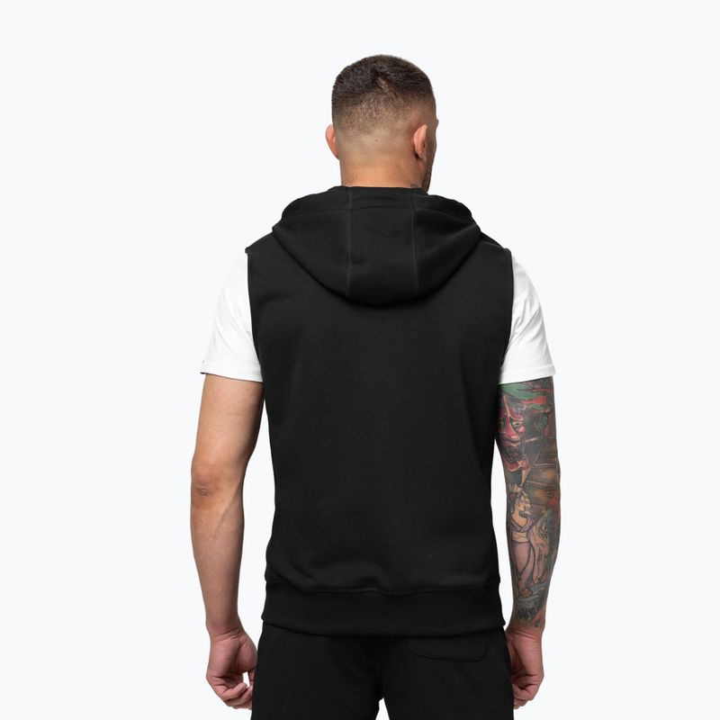 Bluza męska Pitbull Badger Hooded Vest Zip black 3