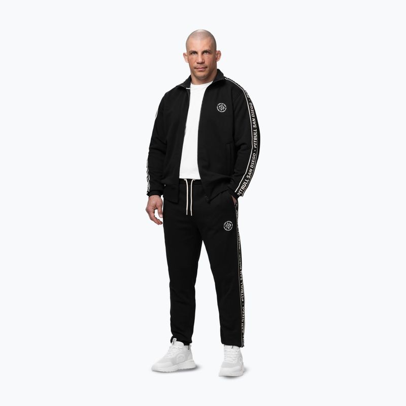 Bluza męska Pitbull Nexus Track Jacket black 2