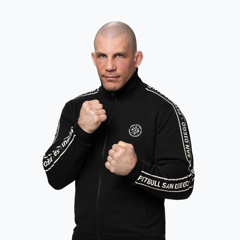 Bluza męska Pitbull Nexus Track Jacket black 5