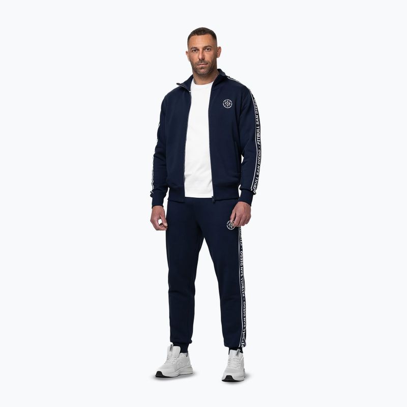 Bluza męska Pitbull Nexus Track Jacket dark navy 2