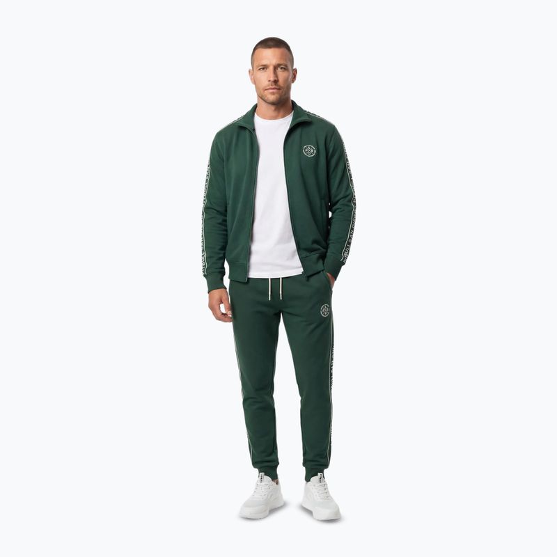 Bluza męska Pitbull Nexus Track Jacket bottle green 2
