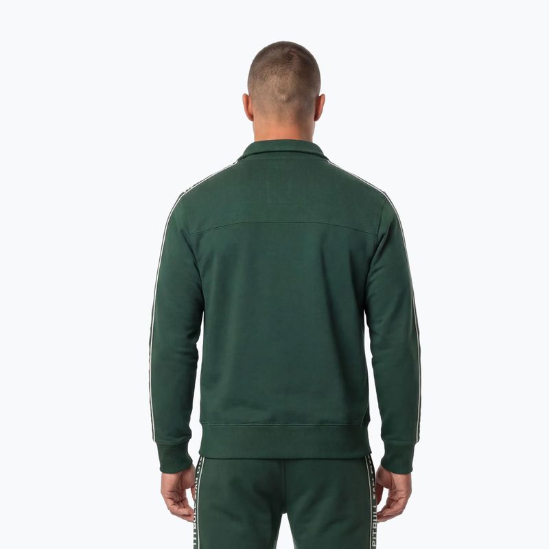 Bluza męska Pitbull Nexus Track Jacket bottle green 3