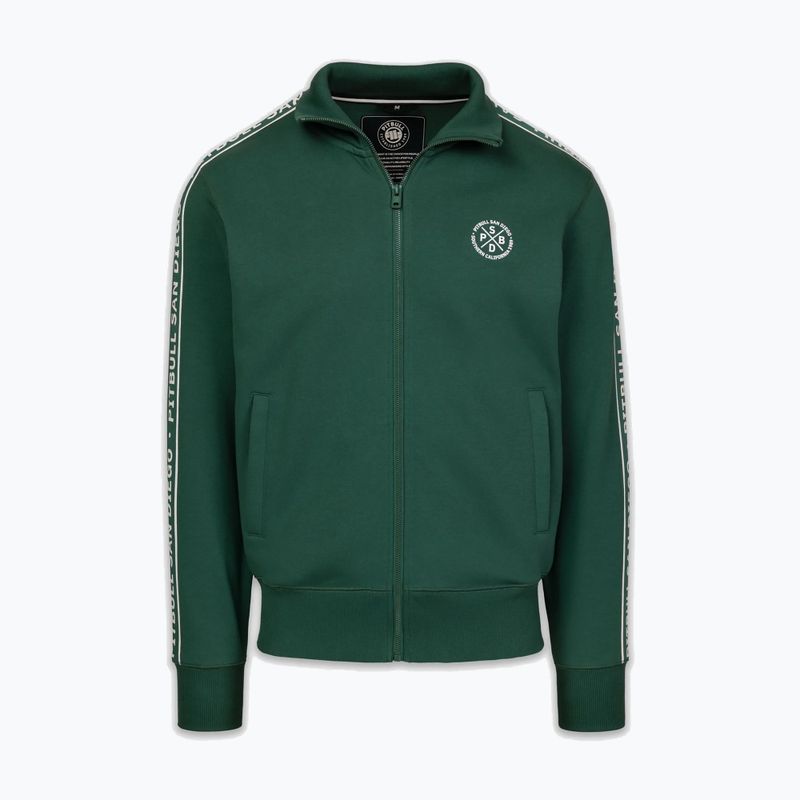 Bluza męska Pitbull Nexus Track Jacket bottle green 5