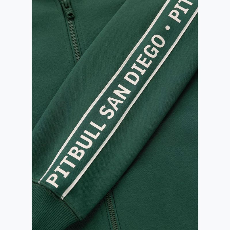 Bluza męska Pitbull Nexus Track Jacket bottle green 11