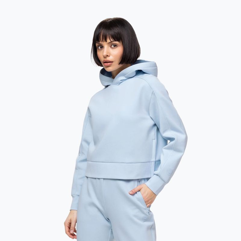Bluza damska Pitbull Discovery Hooded frosted blue 4