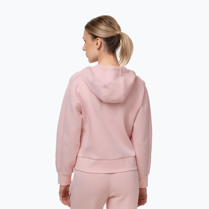 Bluza damska Pitbull Discovery Hooded Zip strawberry cream 3