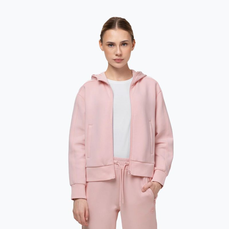 Bluza damska Pitbull Discovery Hooded Zip strawberry cream 4