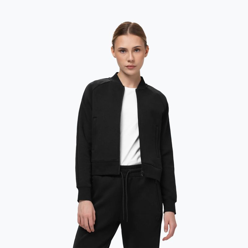 Bluza damska Pitbull Discovery Collar Zip Track Jacket black 4
