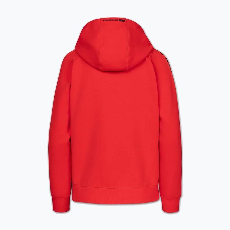 Bluza damska Pitbull Explory Tape Hooded Zip fluo/red 7