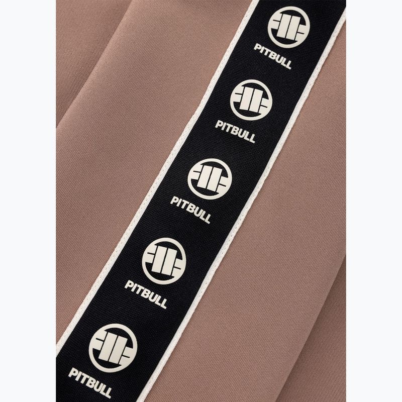 Bluza damska Pitbull Verona Collar Zip chocolate mousse 10