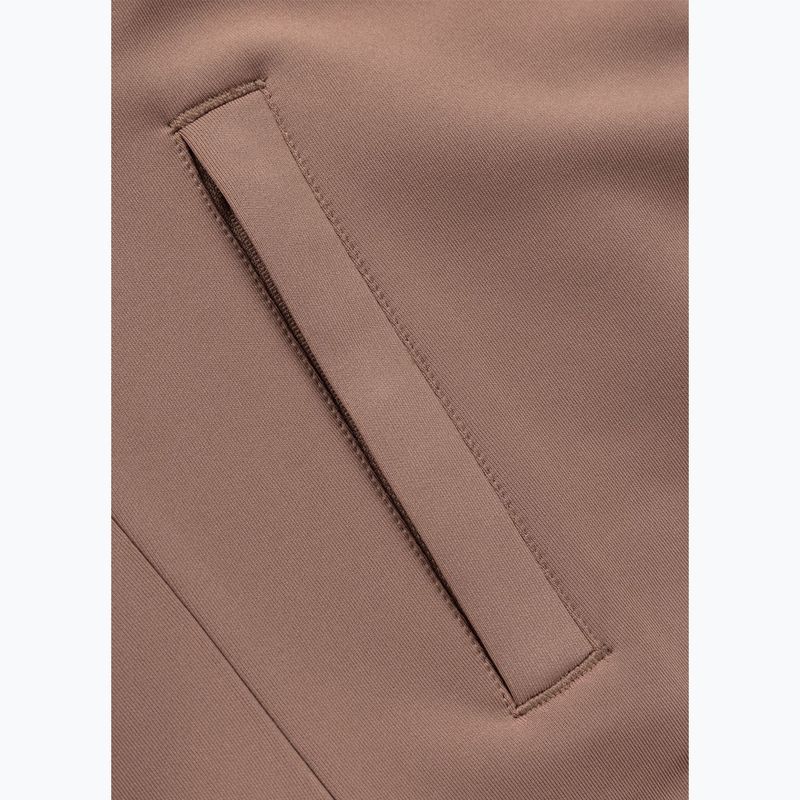 Bluza damska Pitbull Verona Collar Zip chocolate mousse 11