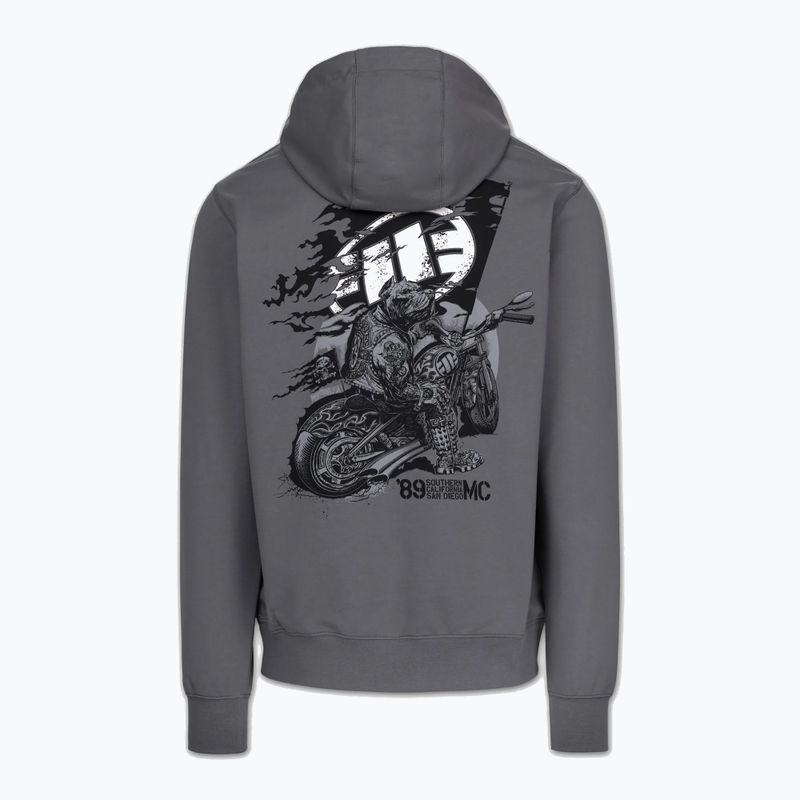 Bluza męska Pitbull MC Sweatshirt Hooded graphite 6